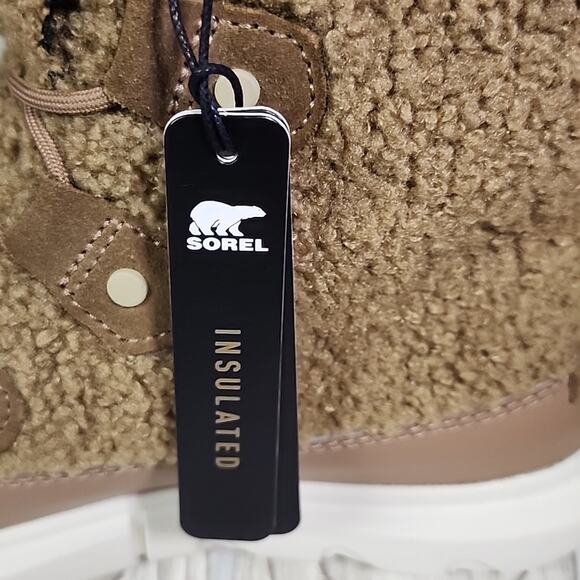 Sorel Explorer II Joan Cozy Boot Delta/Fawn Womens Size 7 NEW - Picture 5 of 16